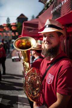 Izjemen obisk zaznamoval 50. Dneve narodnih noš in oblačilne dediščine v Kamniku (Blaž T. Muc)  (15)
